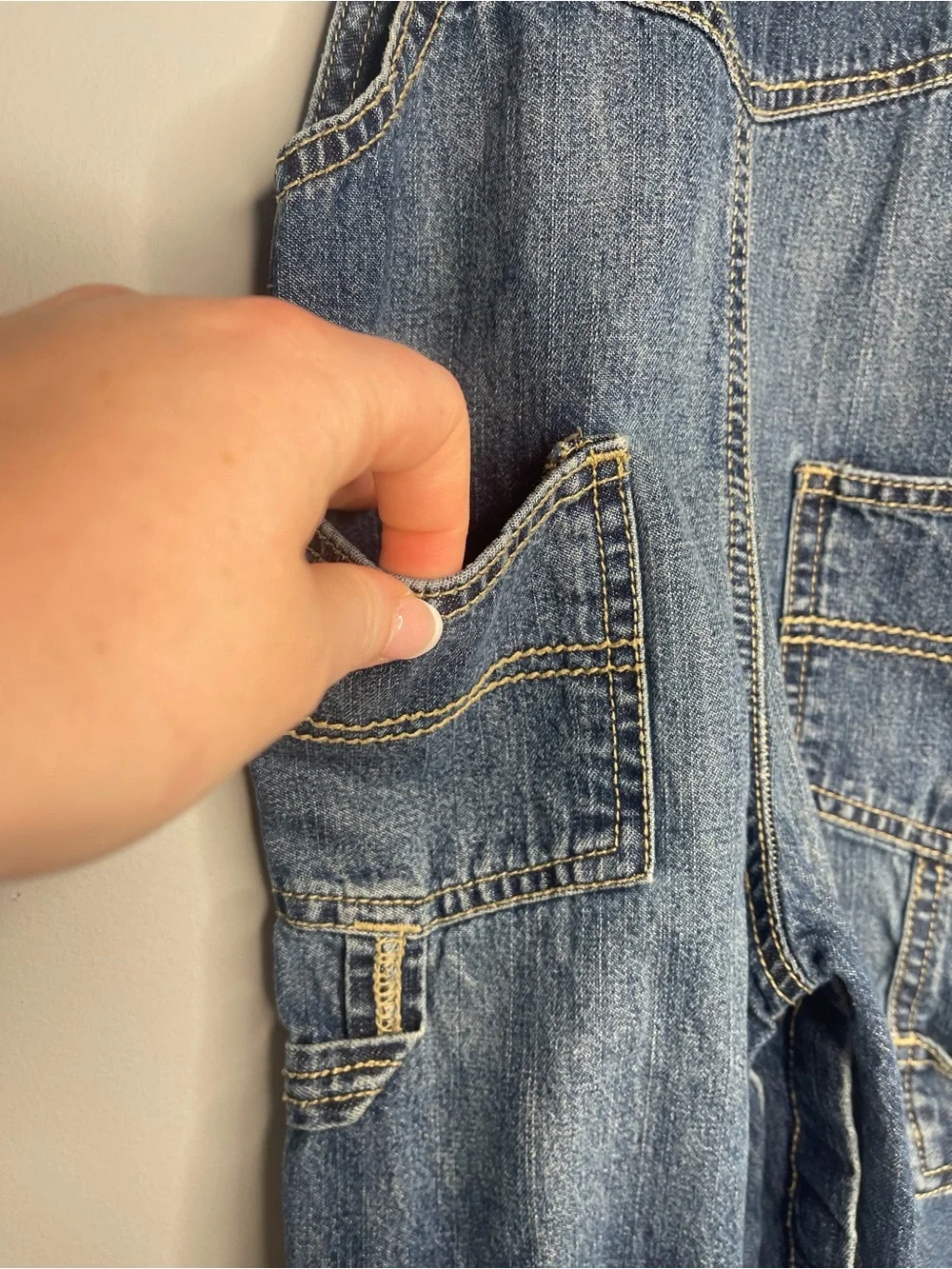 Boys 18 months OshKosh b’gosh Denim Overalls - Classic Blue